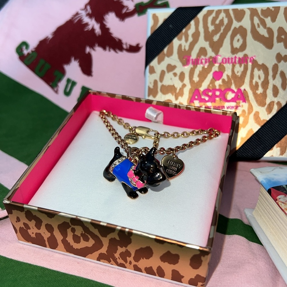 Limited Edition JUICY COUTURE ASPCA Scottie Dog necklace✨RARE & COLLECTIBLE ✨ - Picture 5 of 13